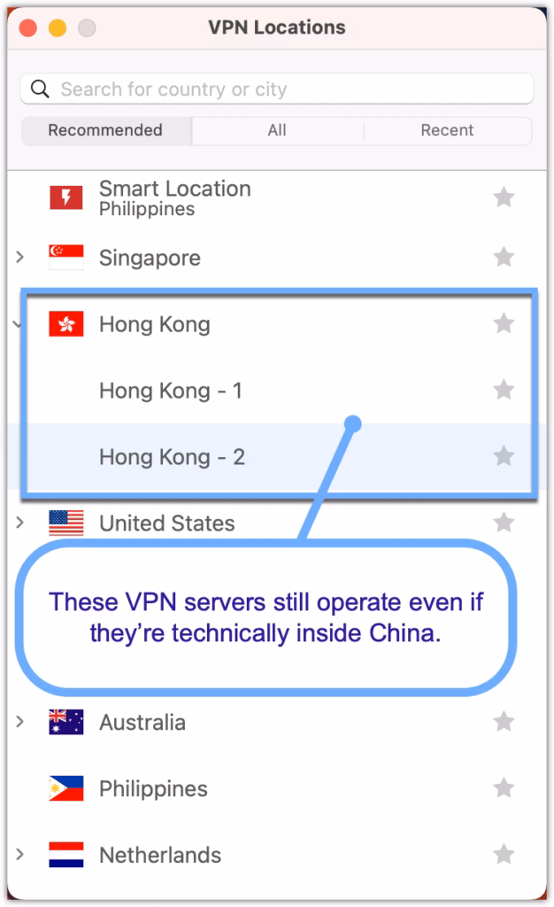 Is ExpressVPN app available in China?