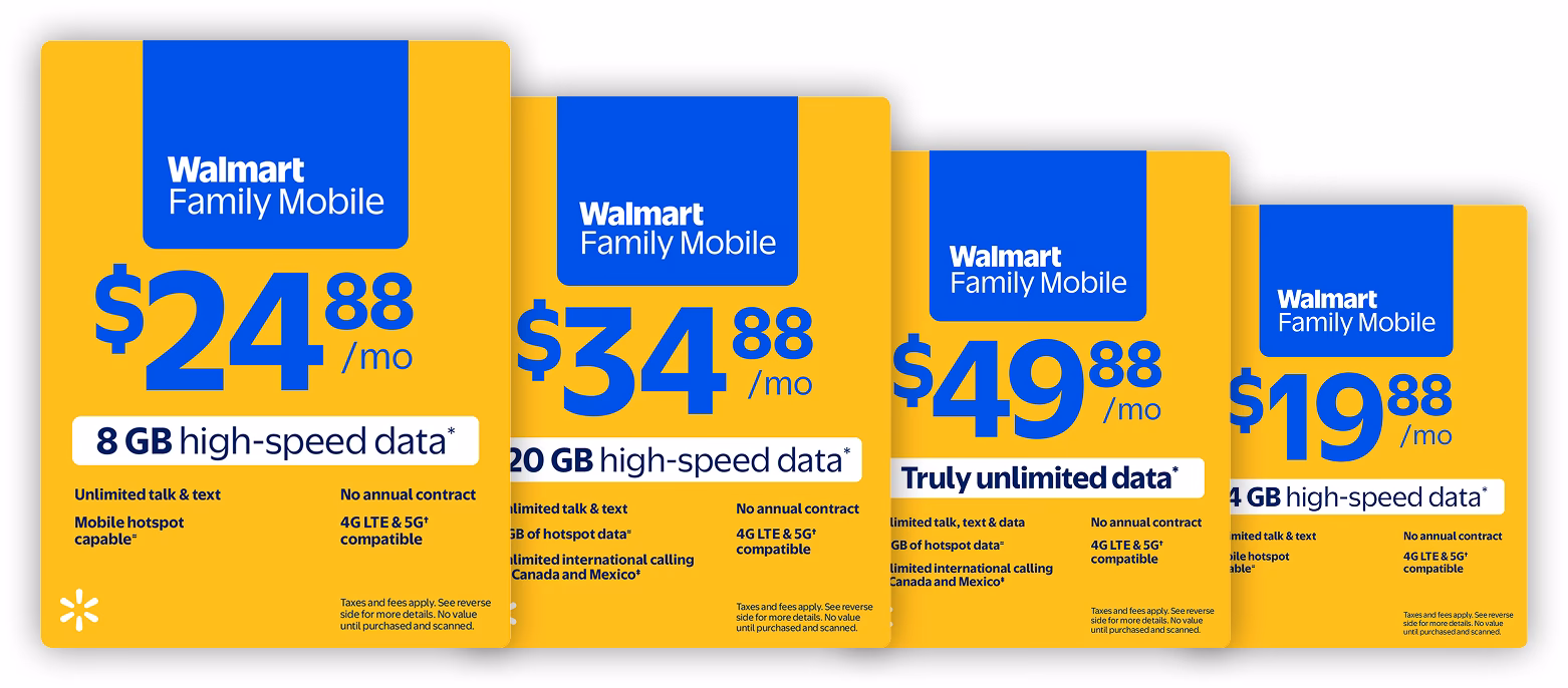 What payment methods does Family Mobile accept?