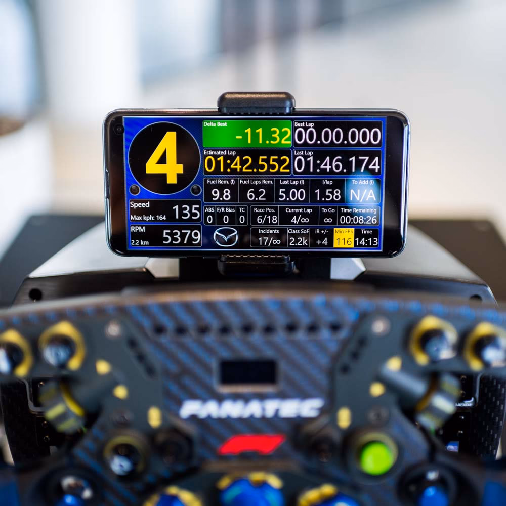 What is a Fanatec dashboard phone / tablet mount?