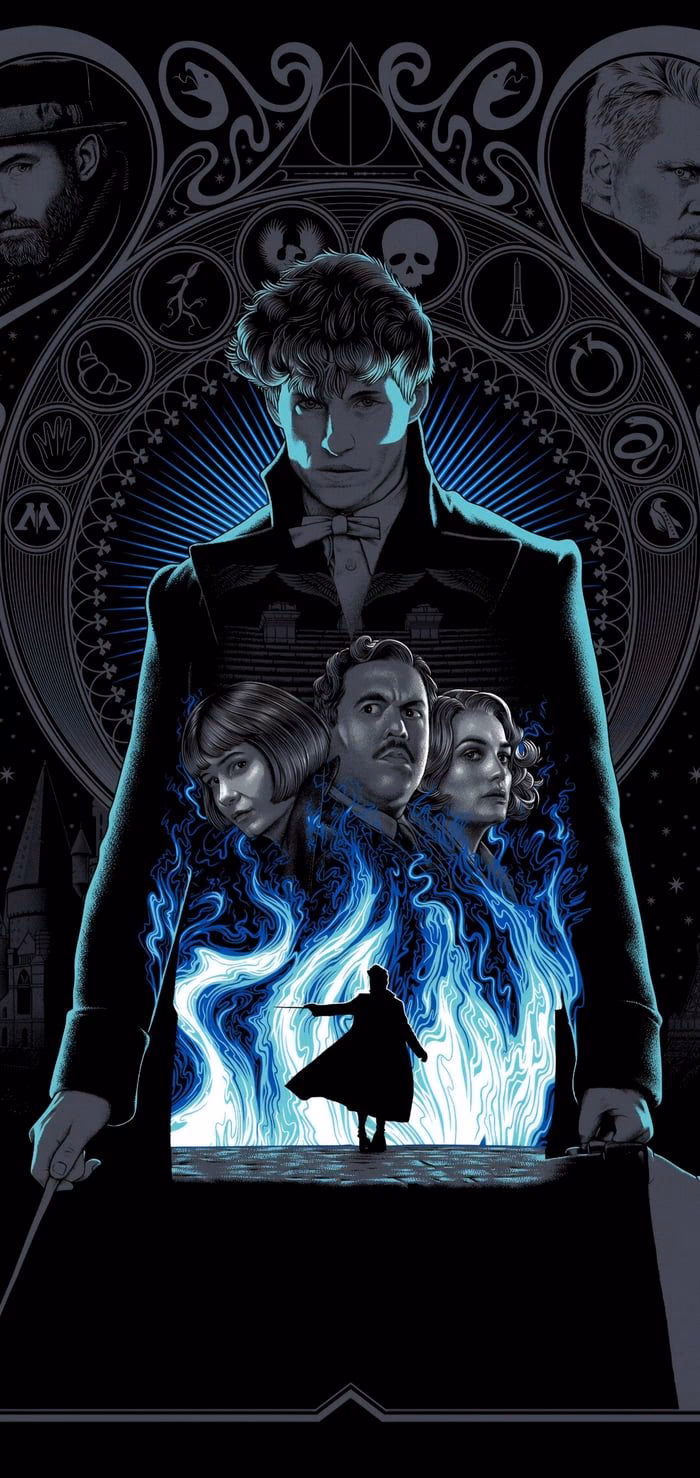 What is the resolution of Fantastic Beasts the crimes of Grindelwald 2018?