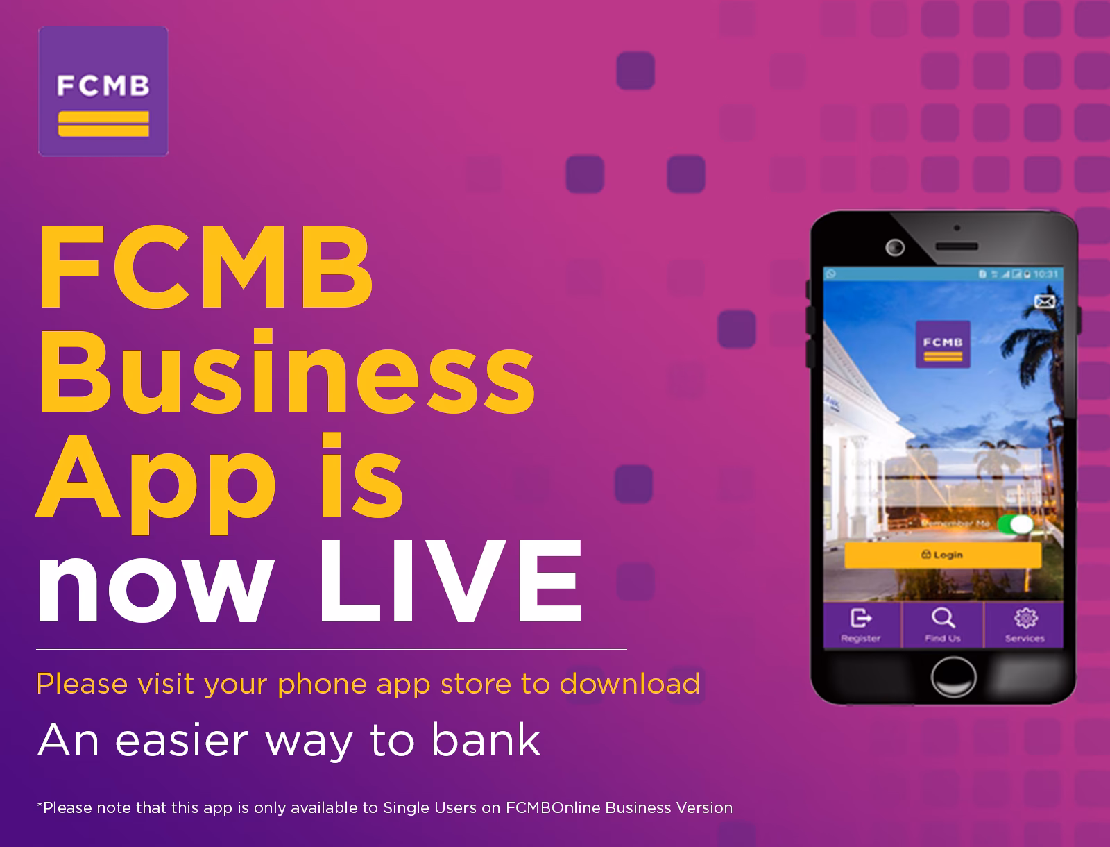 How can I Manage my FCMB account?