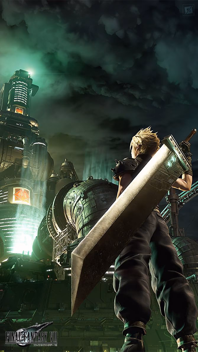 Does Final Fantasy VII remake have a phone wallpaper?