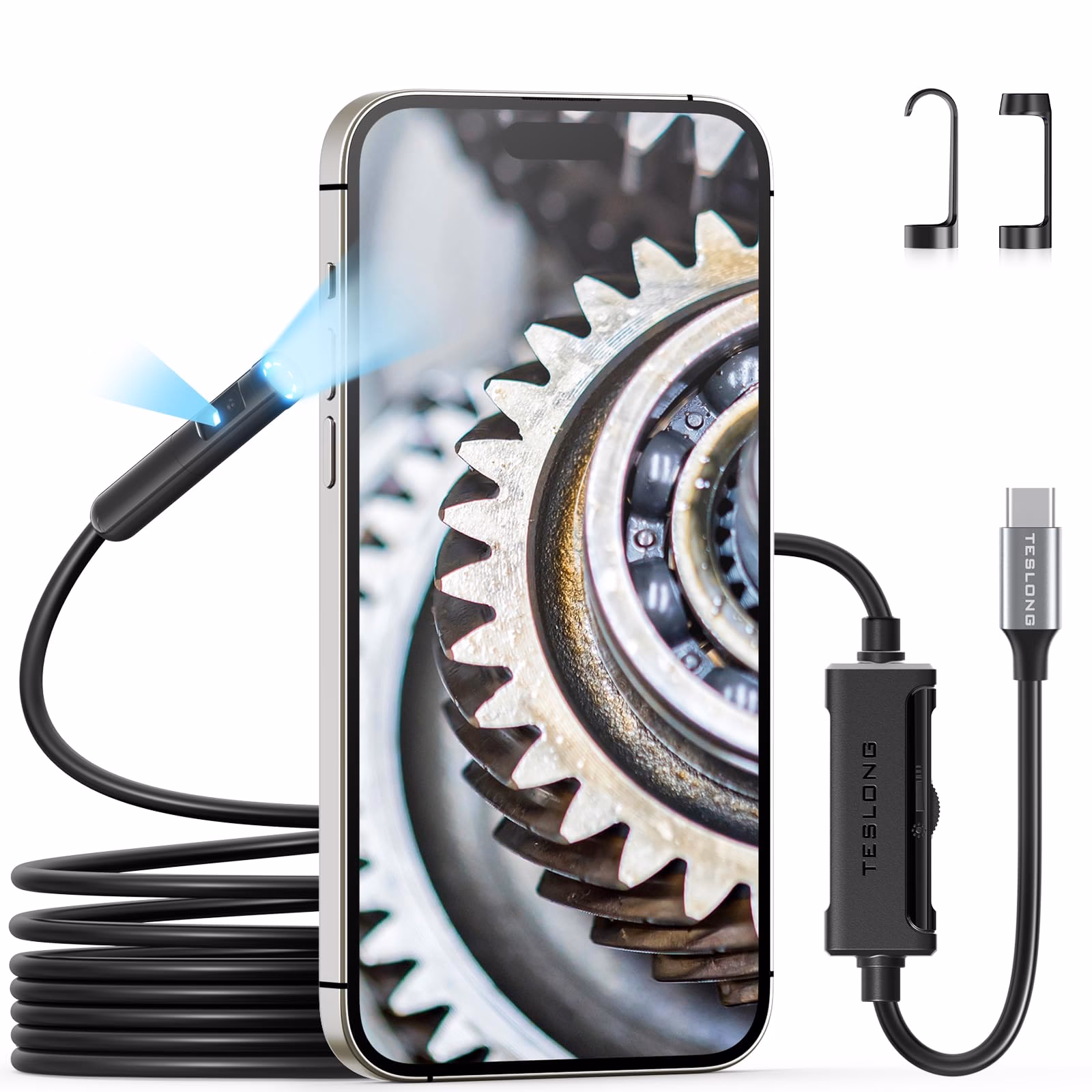 Which endoscope is compatible with iPhone 15?