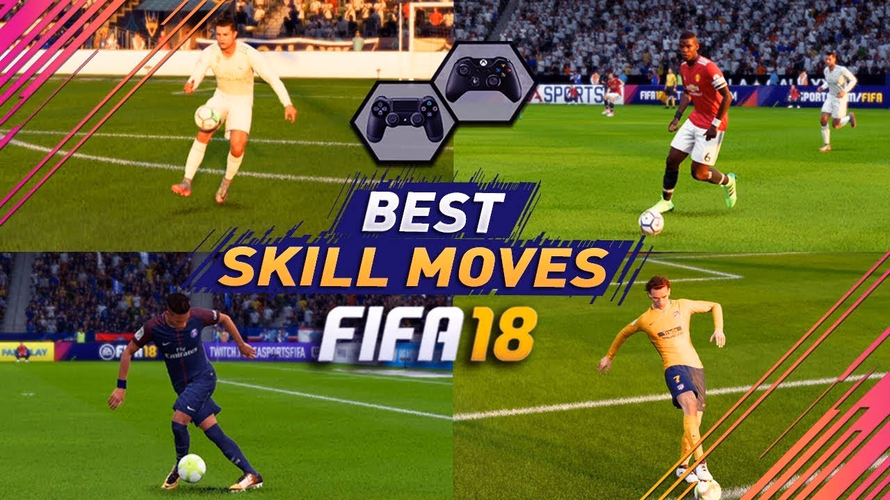 How many skill moves in FIFA 18?