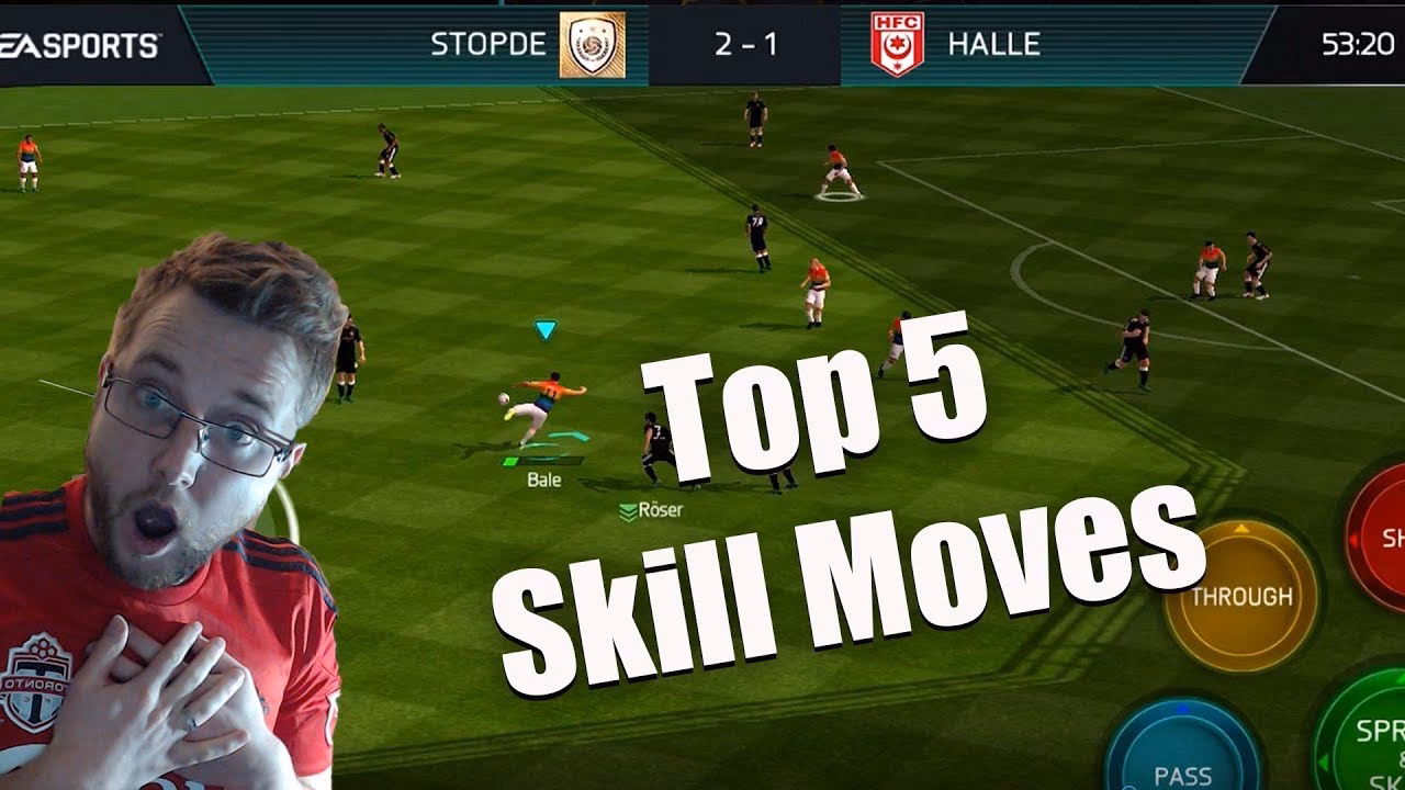 How many skill moves in FIFA 18?