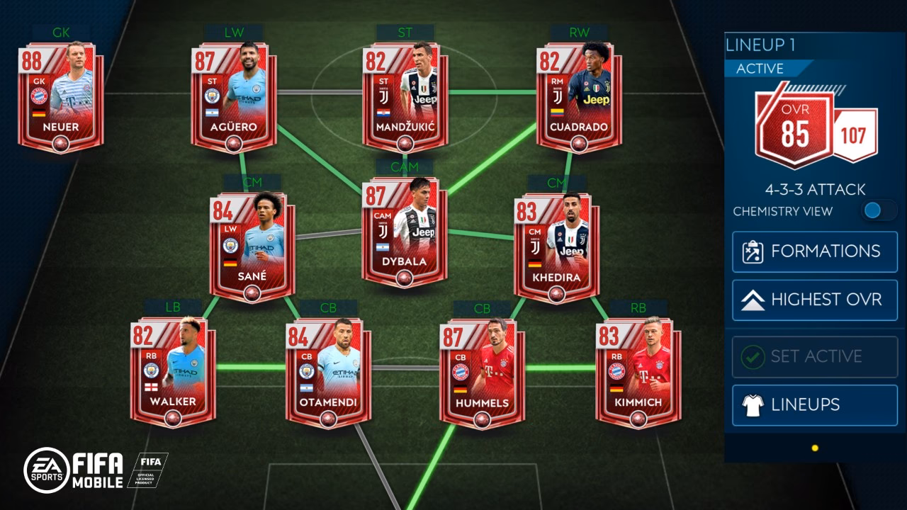 How many icons are in EA FC mobile 24?