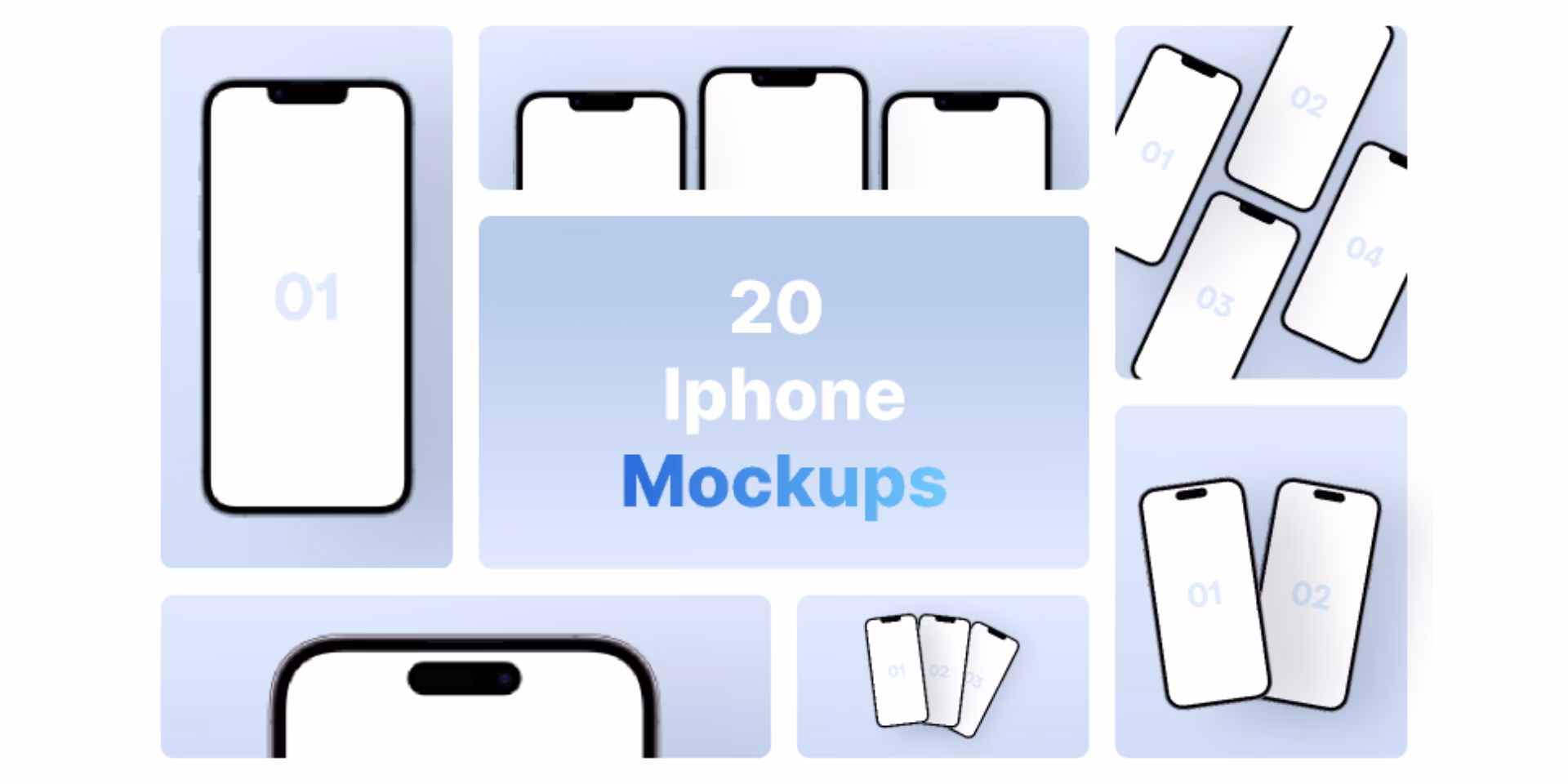 How many free figma templates are available for iPhone tag?