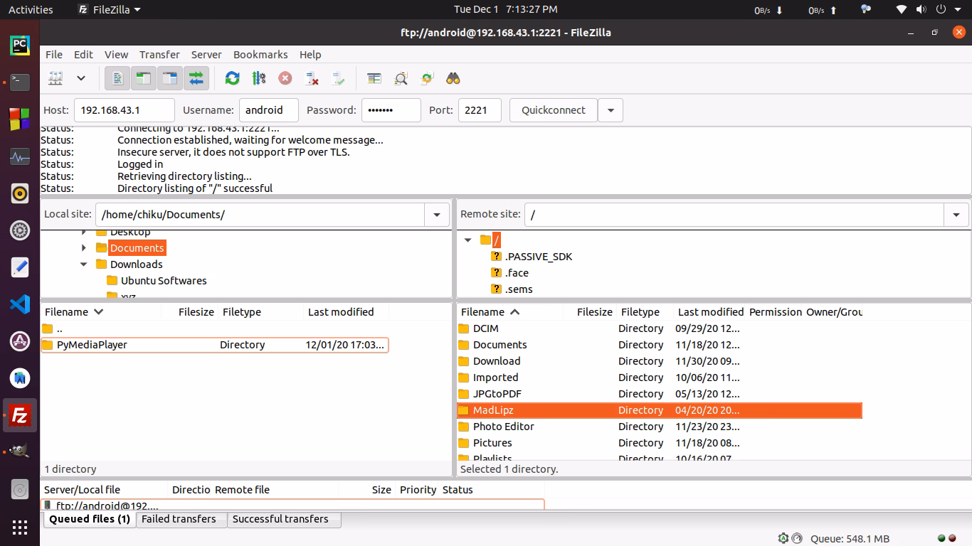 Does FileZilla have a mobile app?