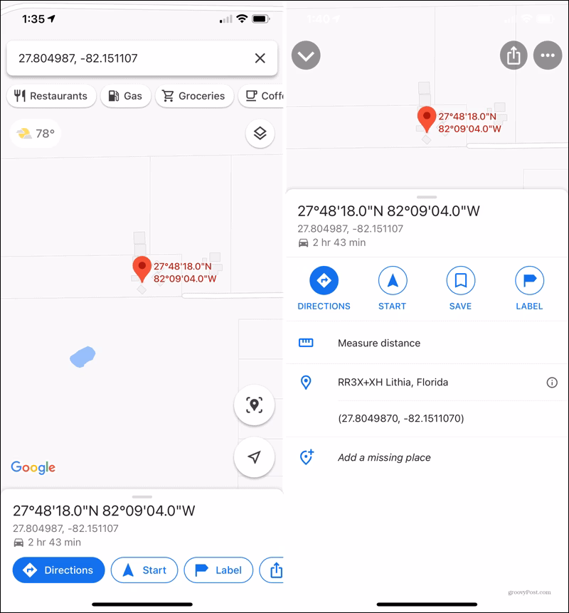 Where can I Find my GPS coordinates?