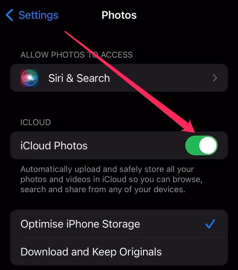 How to use iCloud Photos on iPhone?
