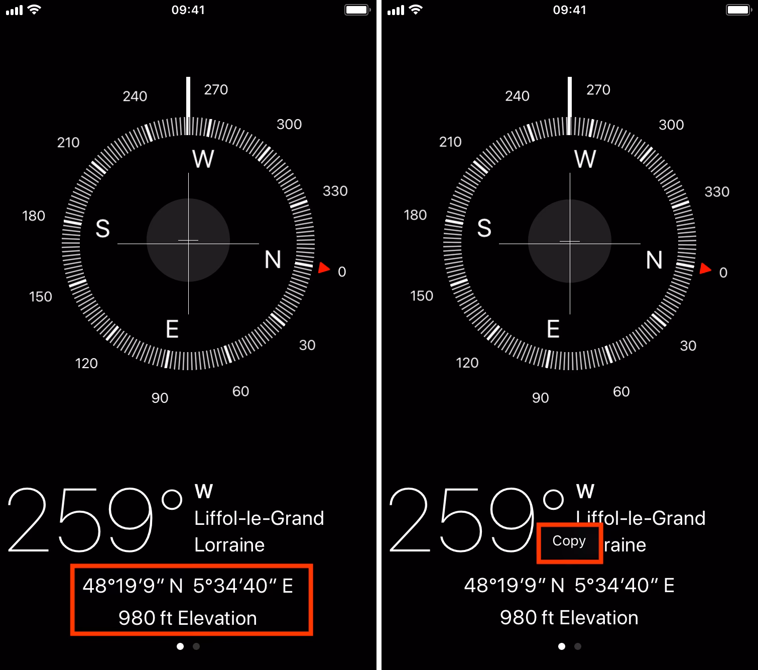 How do I find a location on my iPhone?