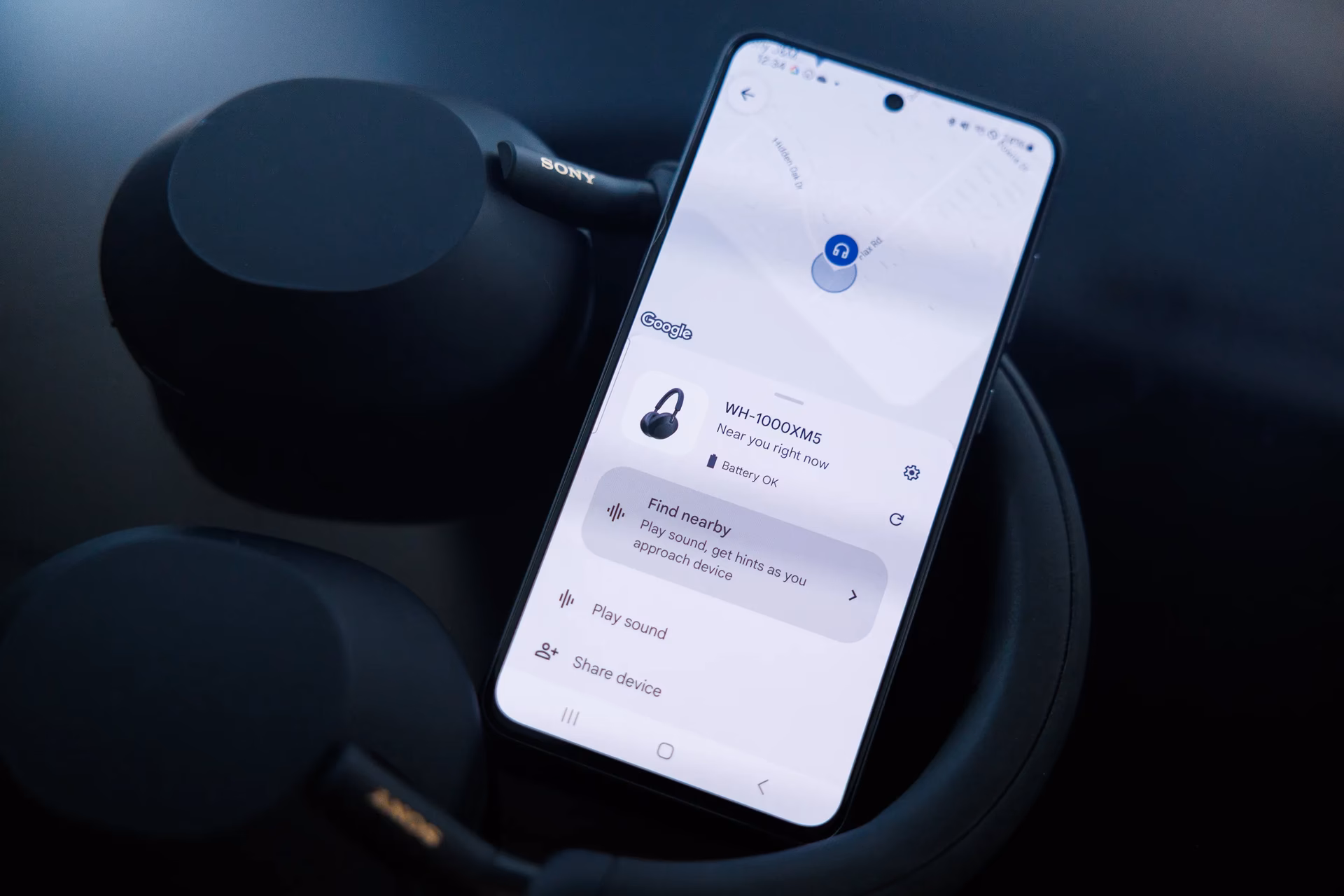 How do I find a lost Xperia device?