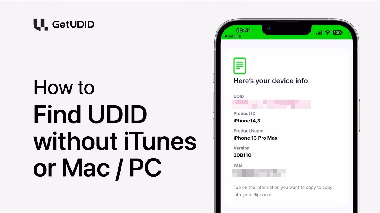 How to find UDID on iPhone & iPad?
