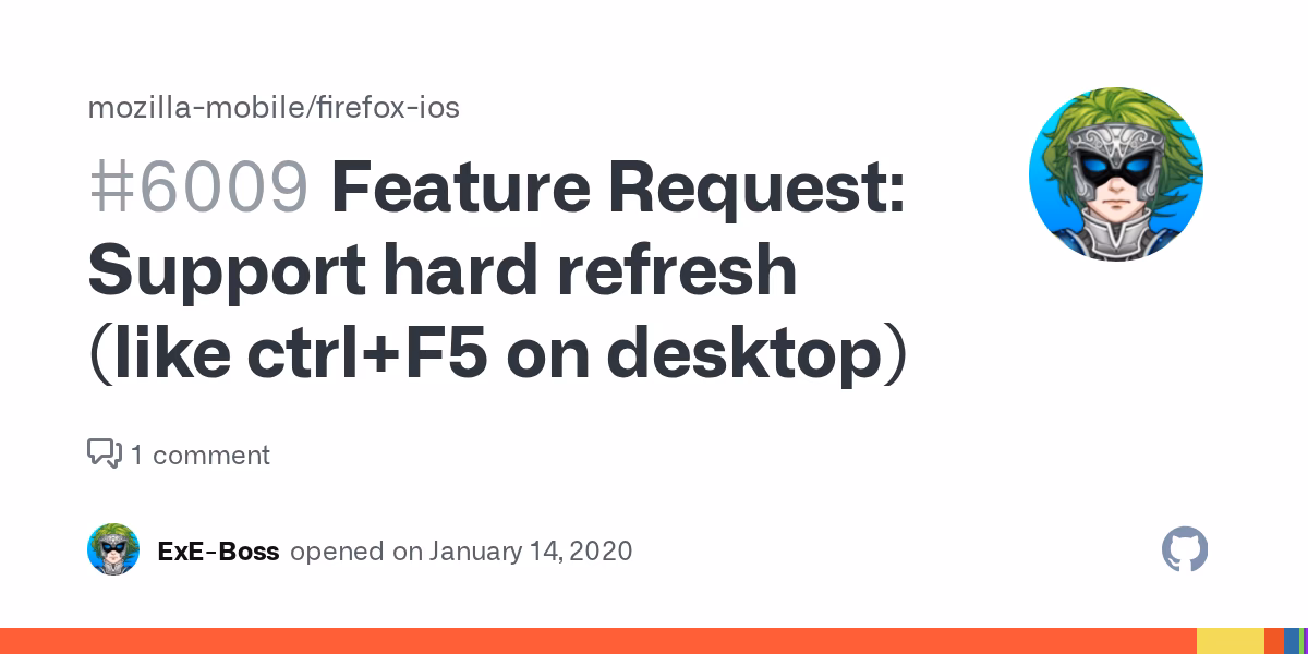 How do I force a hard refresh?