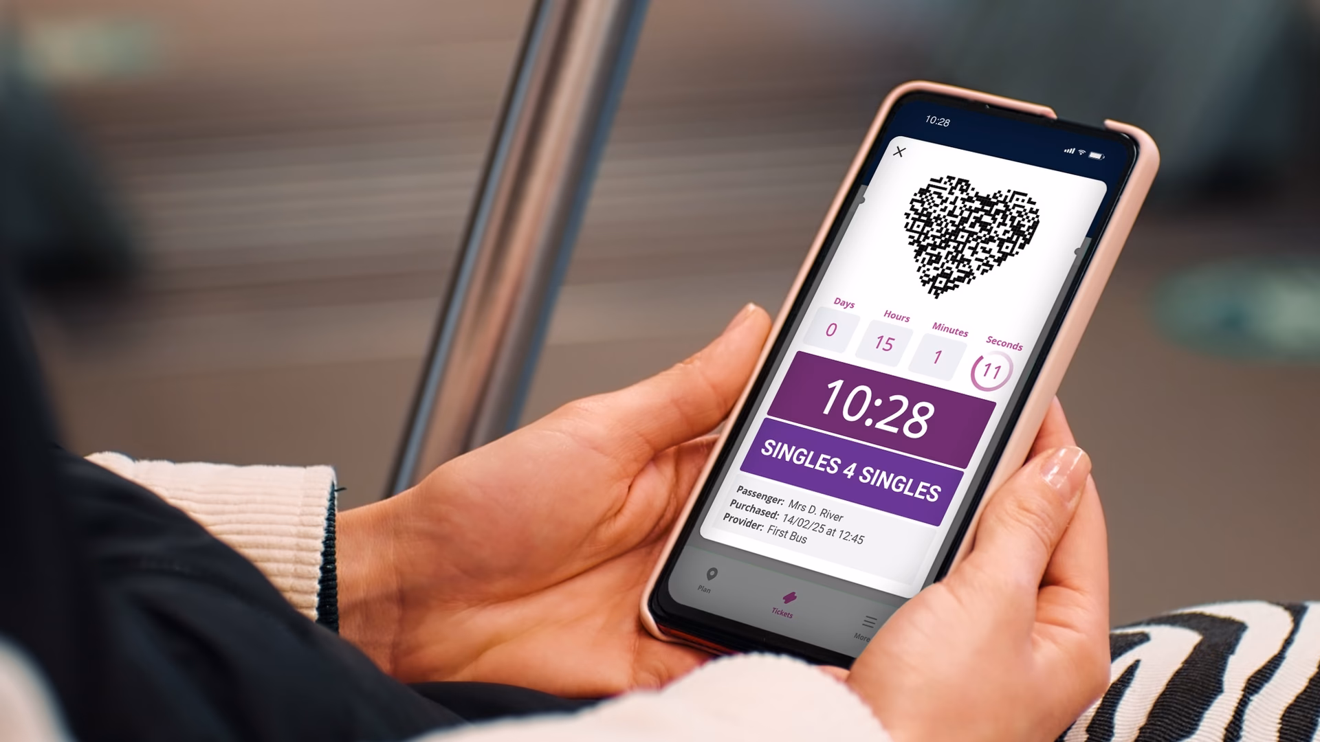 Where can I download the first bus app?