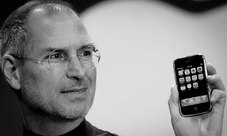 When did Steve Jobs introduce the iPhone?