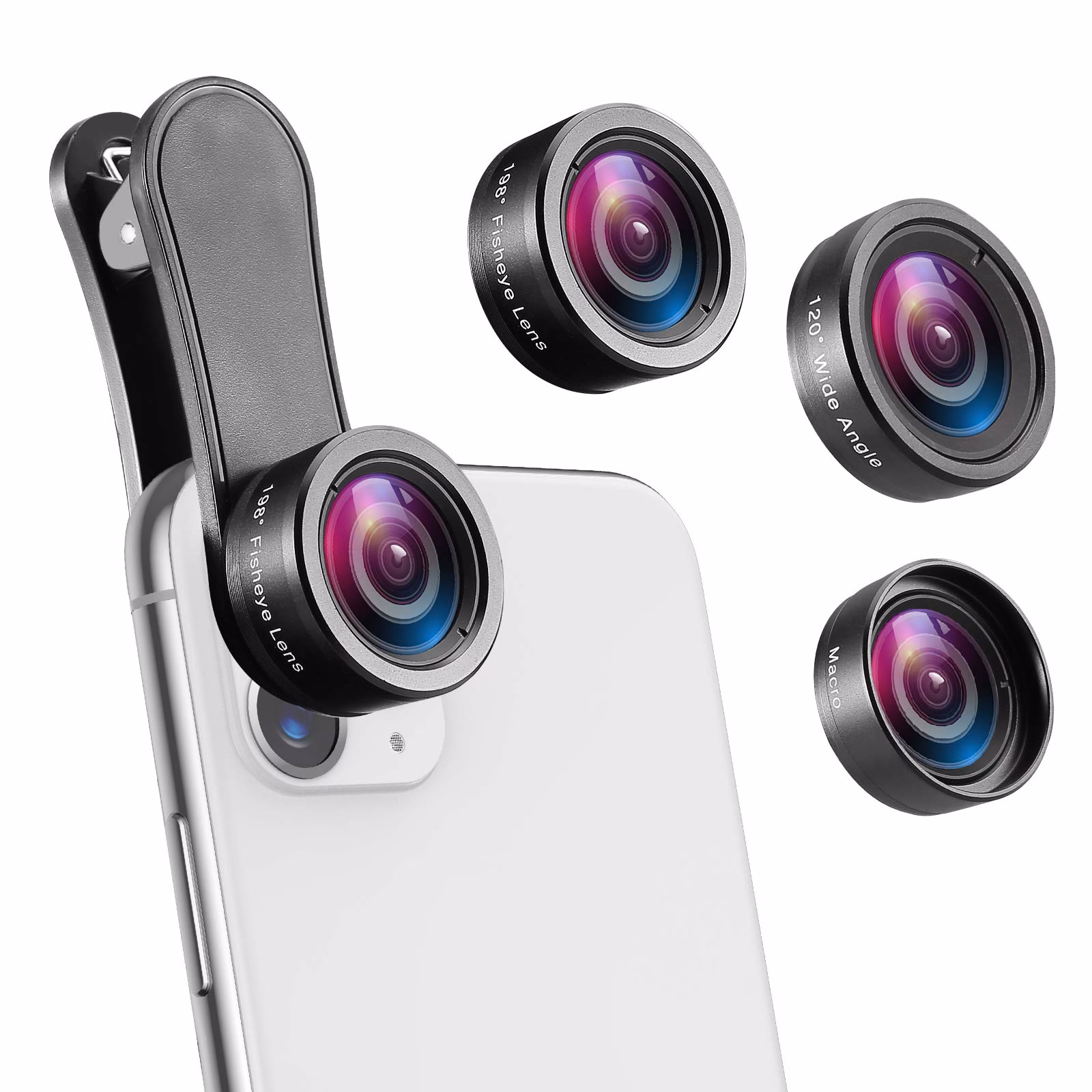 How many degrees can a fisheye lens capture?