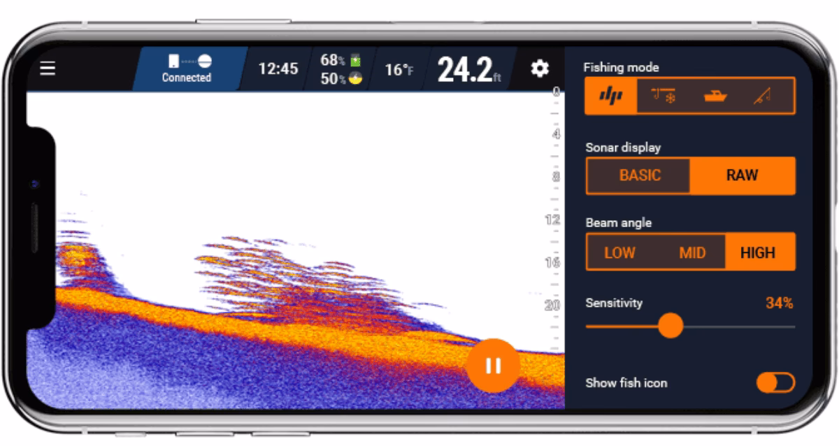 What is Lowrance fishfinder?
