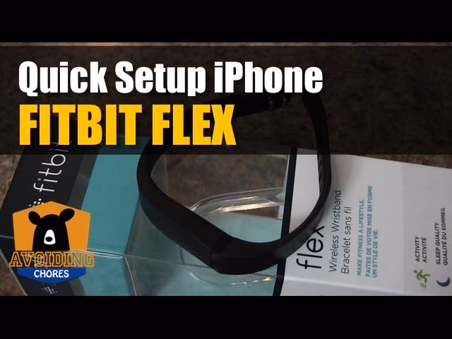 How do I connect my Fitbit Flex to my mobile device?