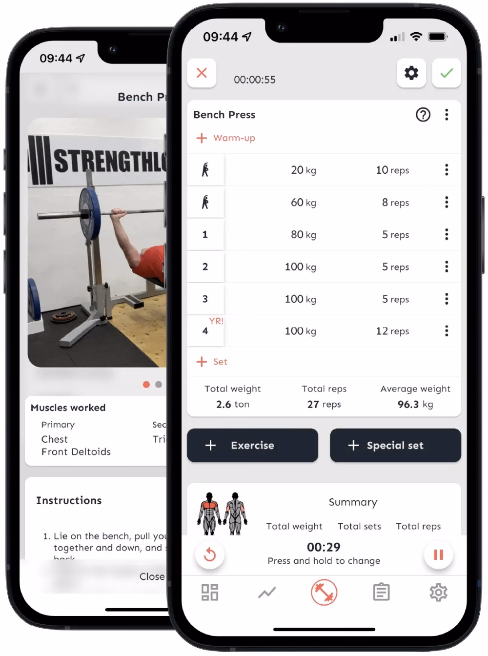 What are the best workout log apps?
