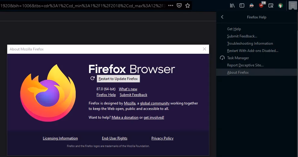 Does refresh Firefox fix a problem?