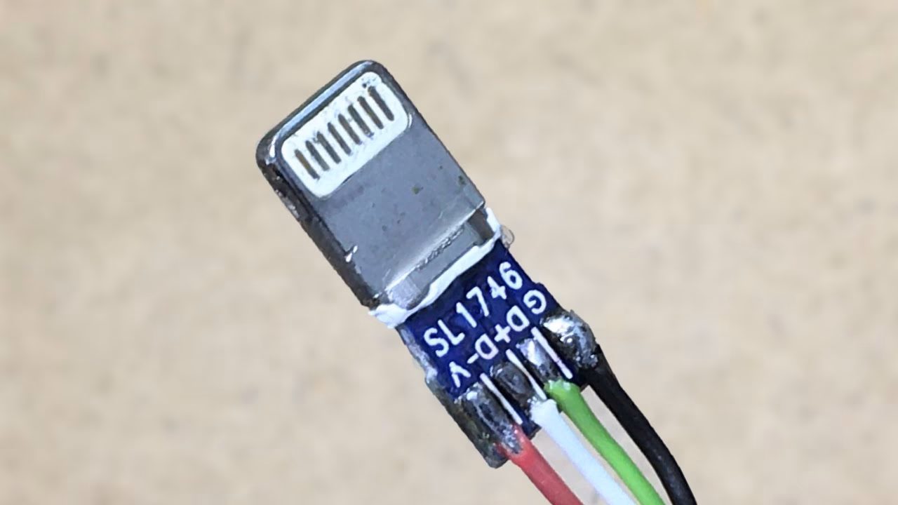 How to fix a broken iPhone cable?