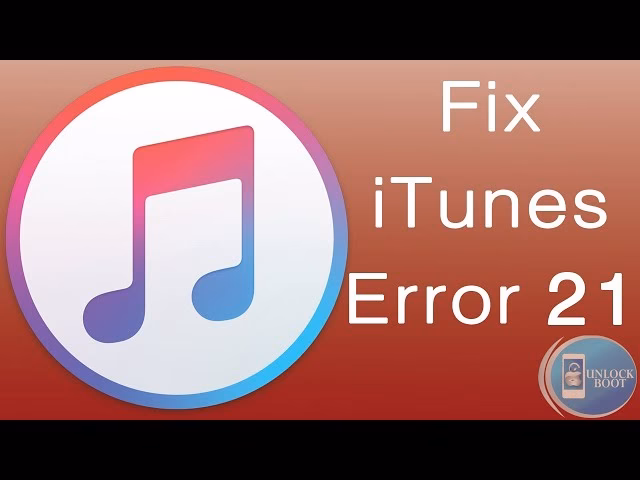 How to fix iPhone error 21?