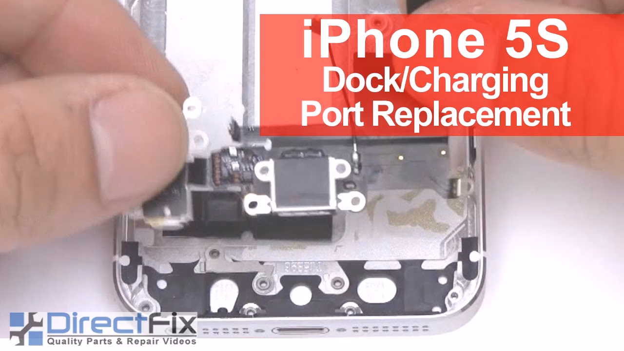 How to fix a broken iPhone charging port?
