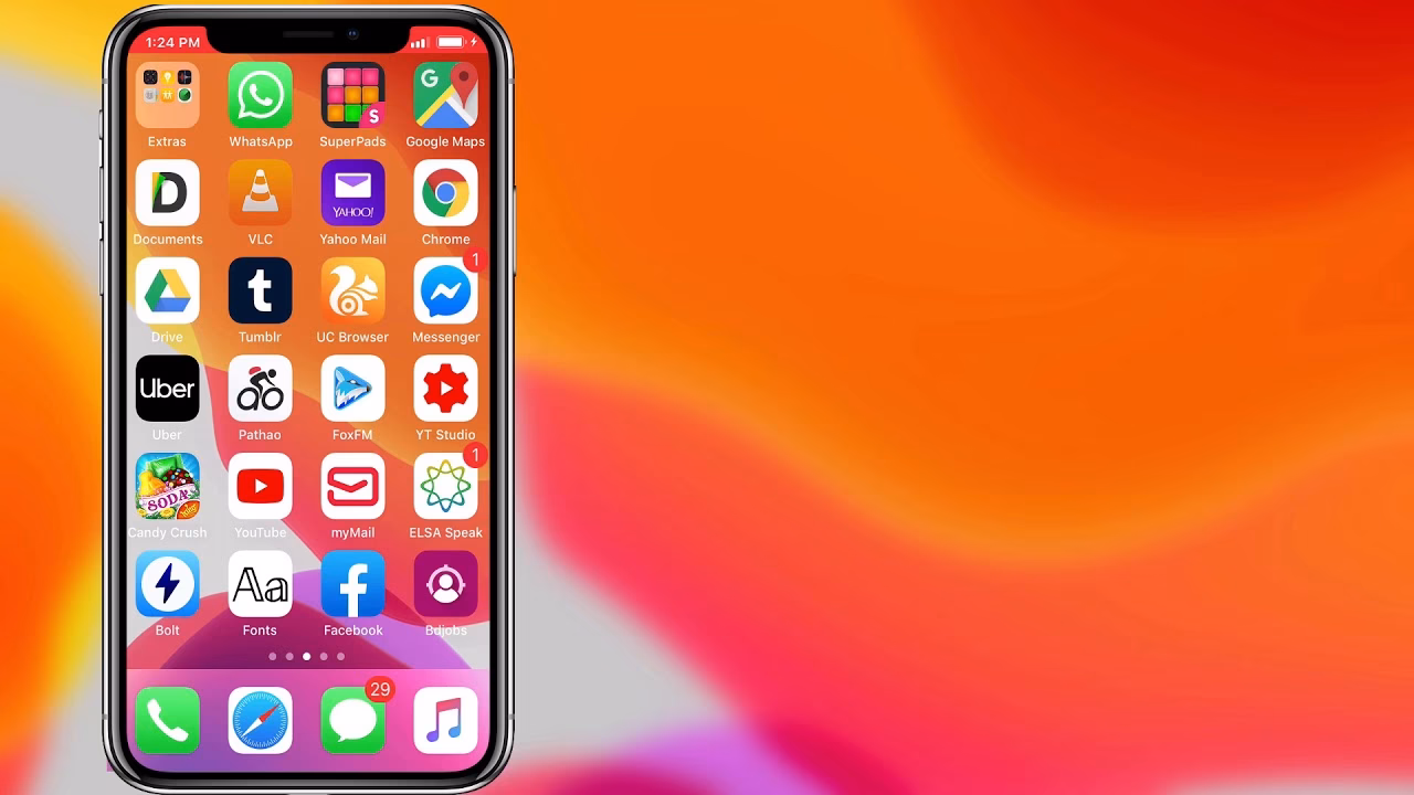 Why are my iPhone apps flashing on and off?