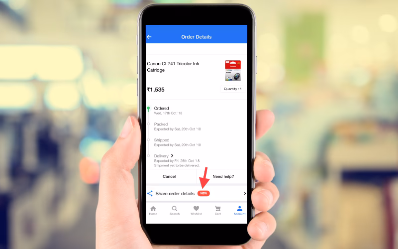 How to track a Flipkart package?