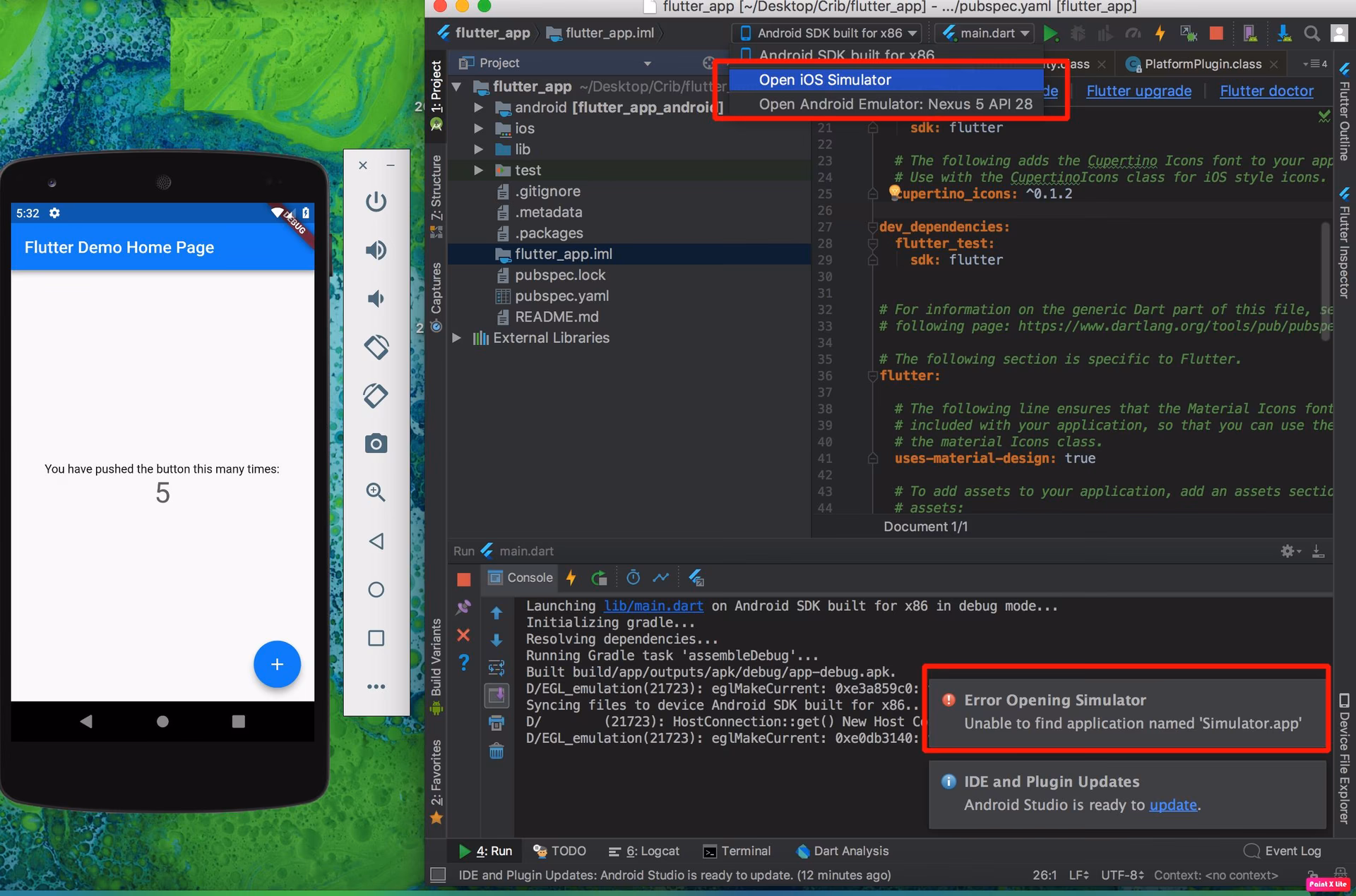 How to test Flutter App on iPhone & Android?