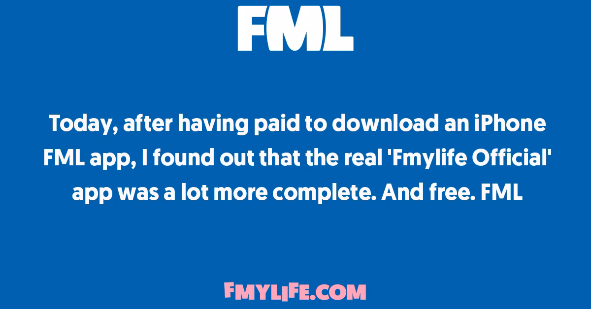 What is FMyLife?