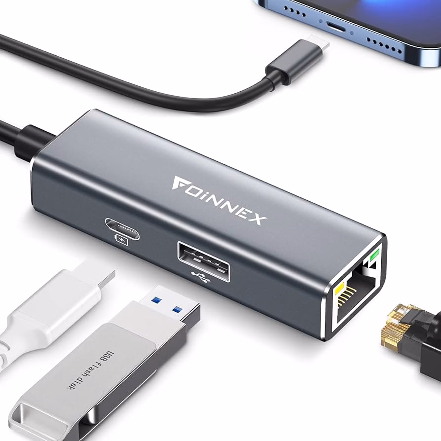 Do iPads have Ethernet?