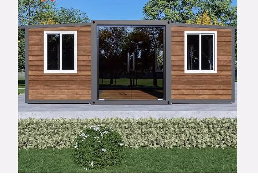 What is a foldable container house?