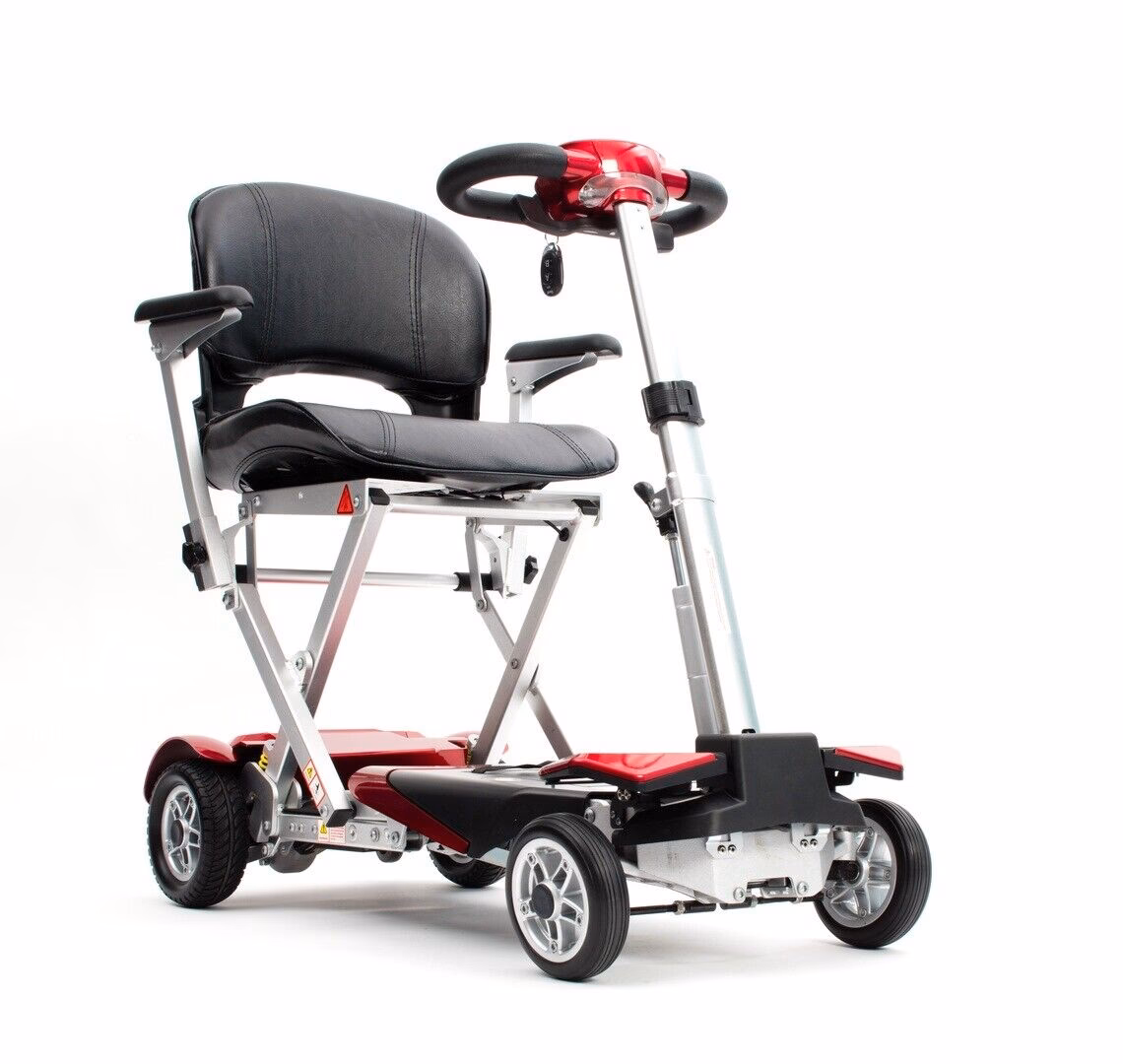 What is a folding mobility scooter?