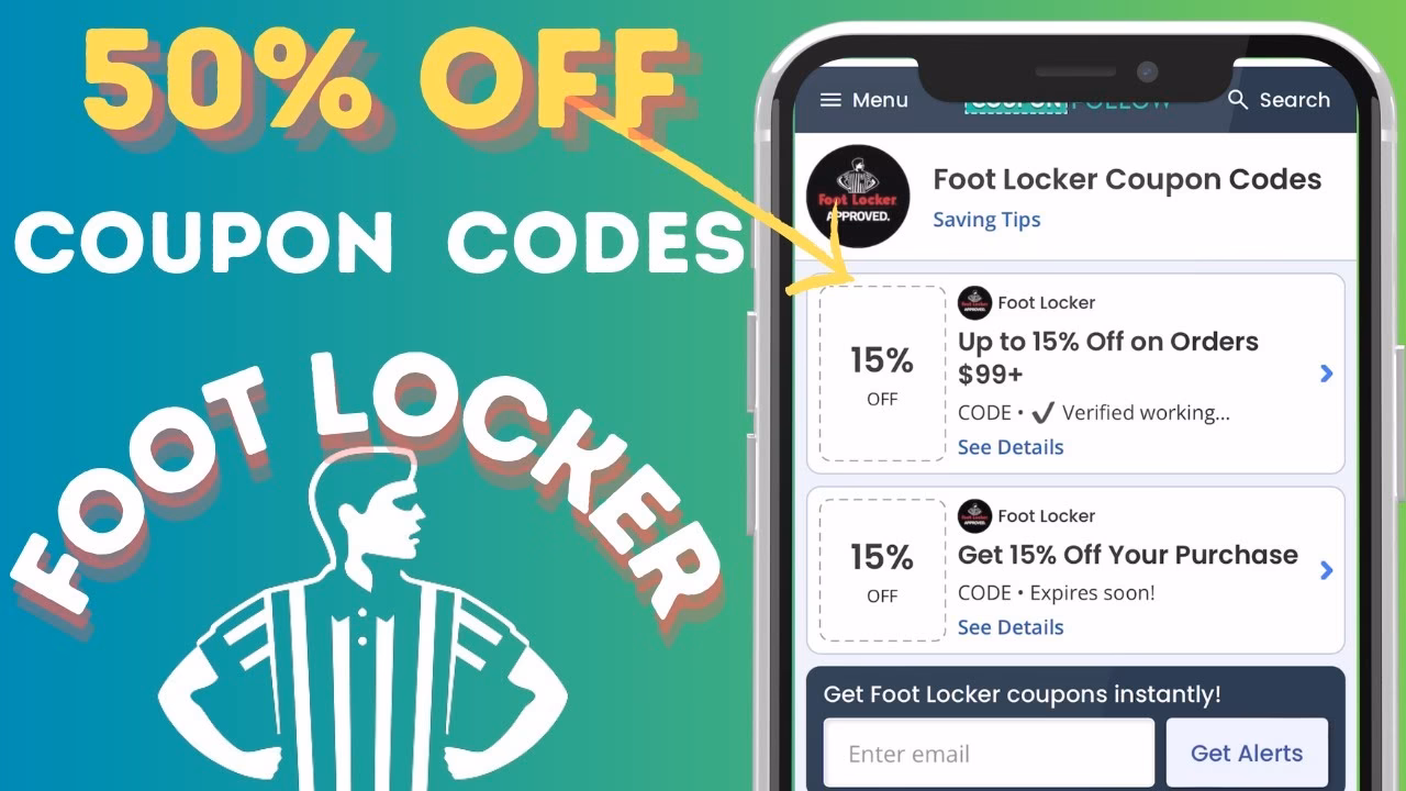 How do I get a 40% discount at Foot Locker?