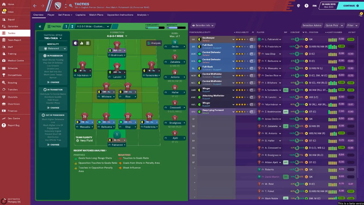 Are there guaranteed wins on football manager?