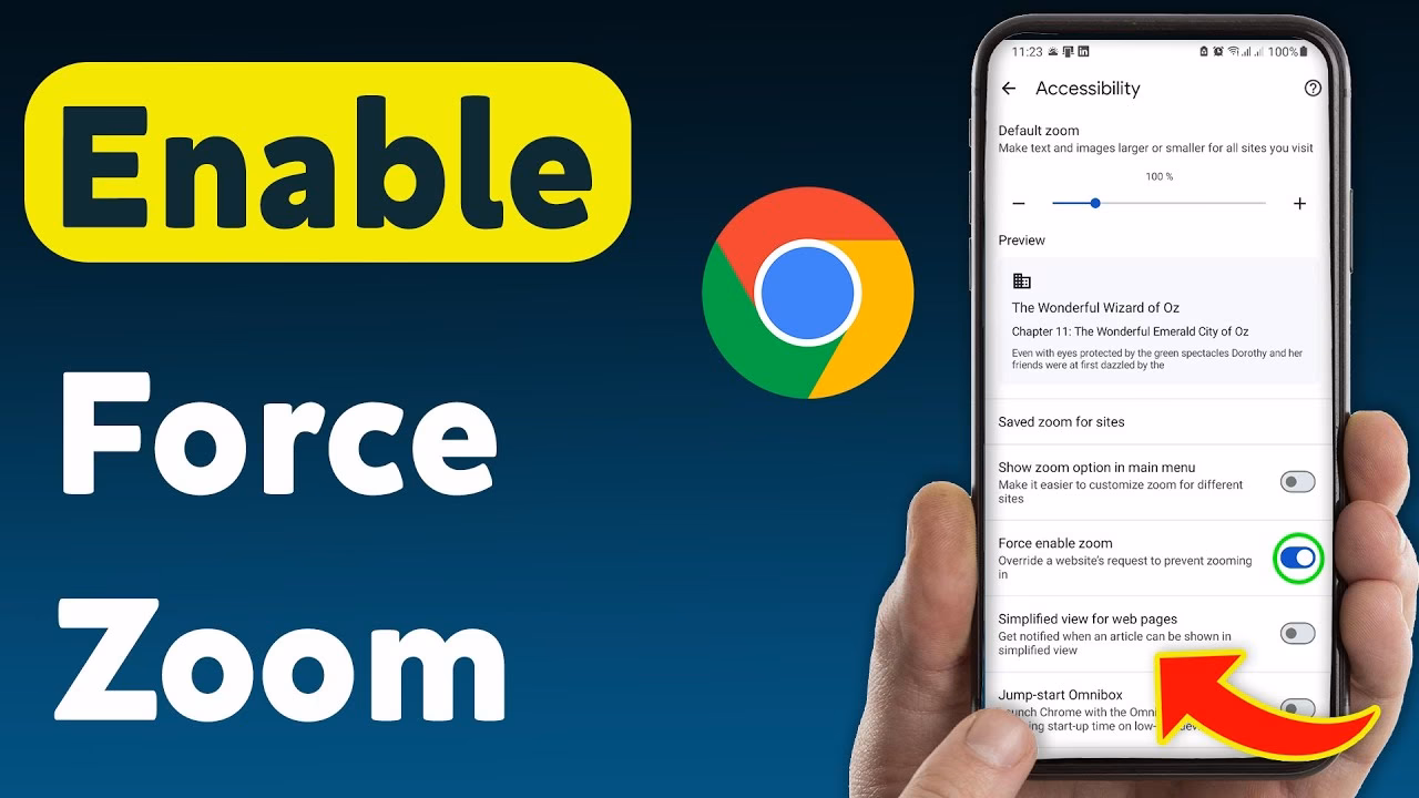 How to refresh chrome on Android?