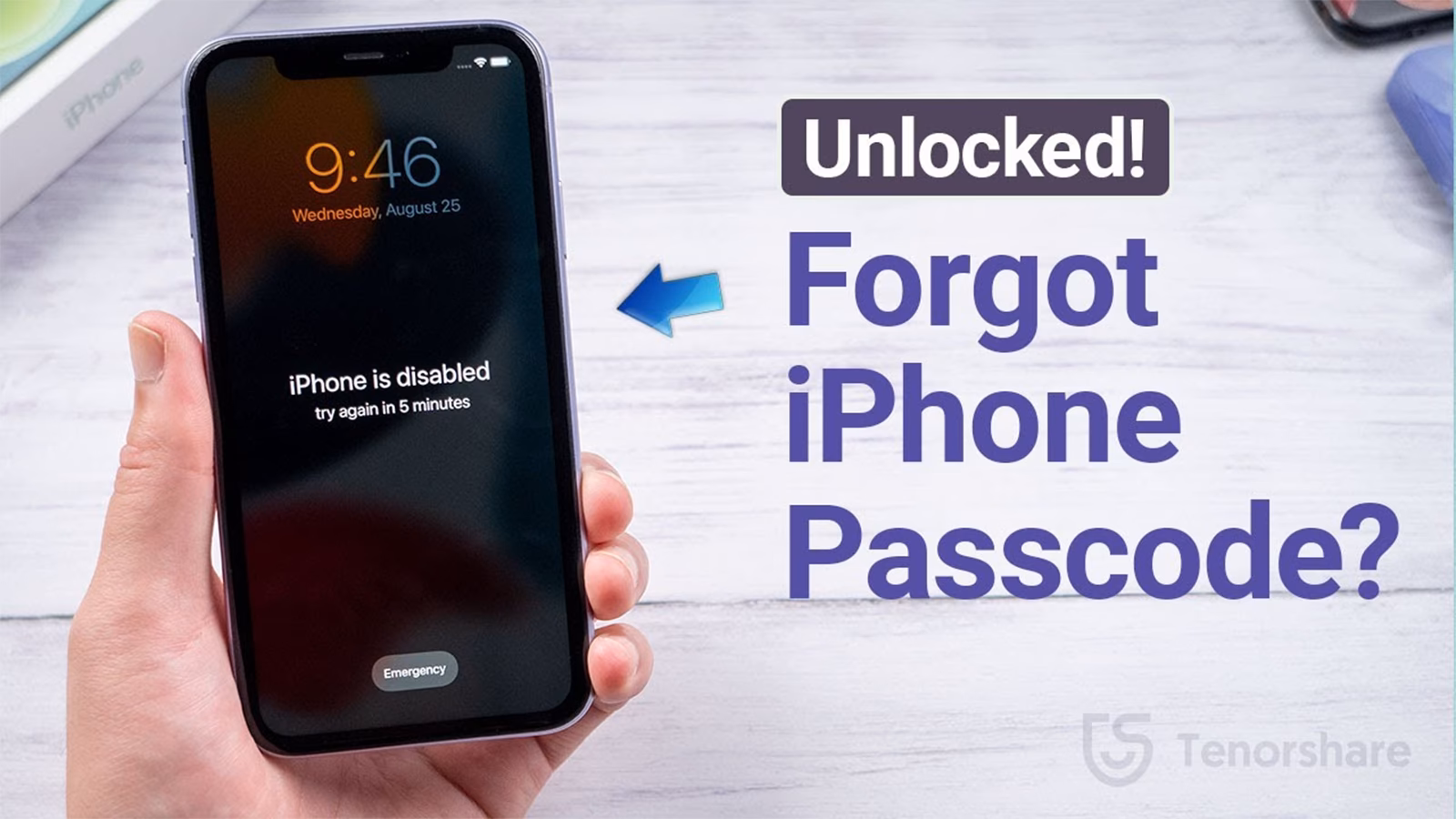 How to erase iPhone if screen passcode is forgotten?