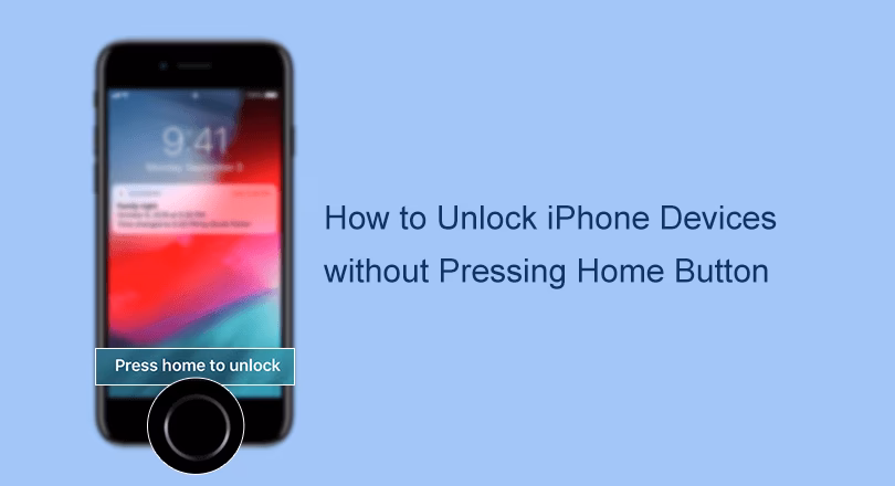 How to unlock iPhone if home button is broken?