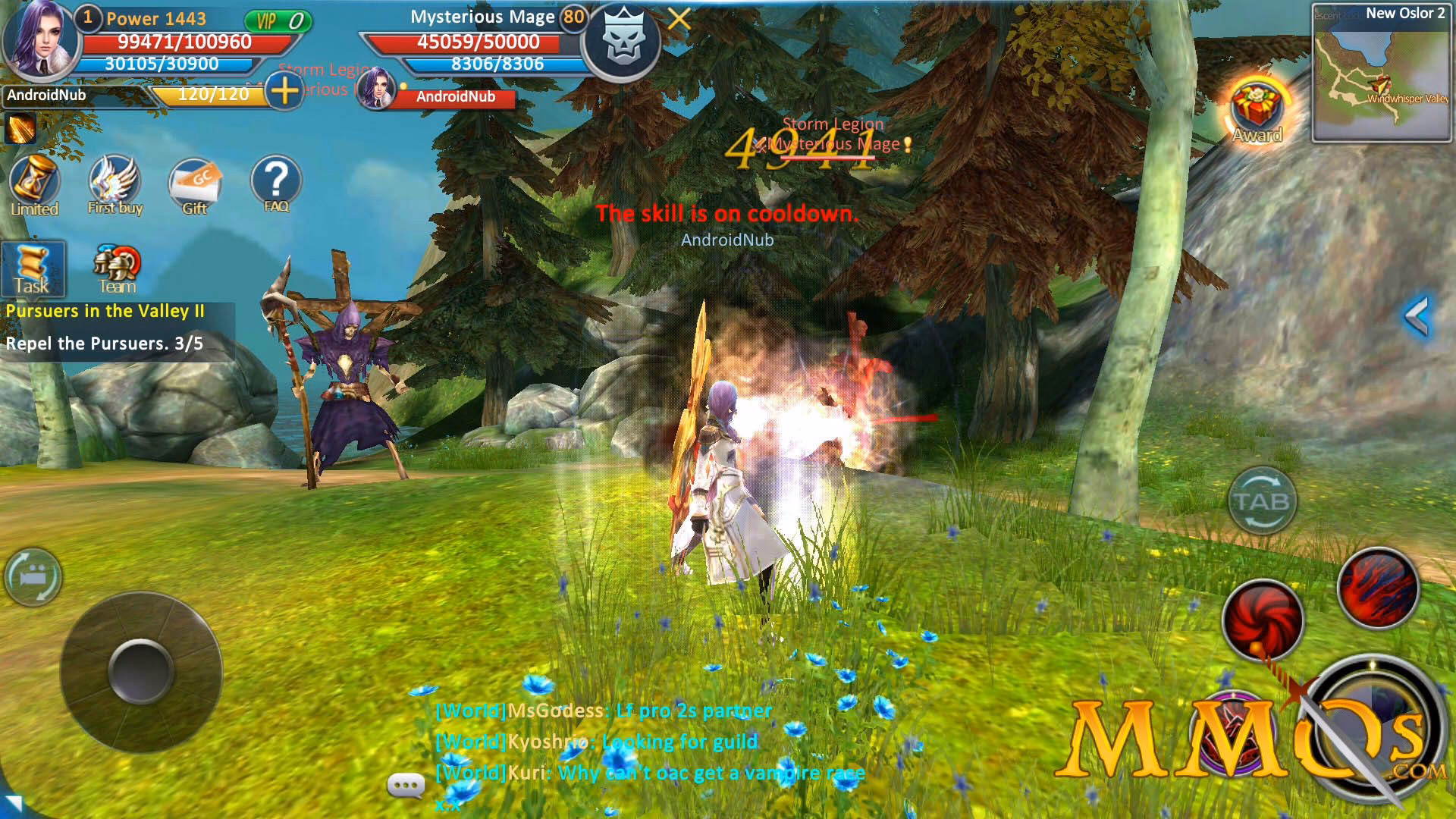 Is Forsaken World a good game to play on Android?