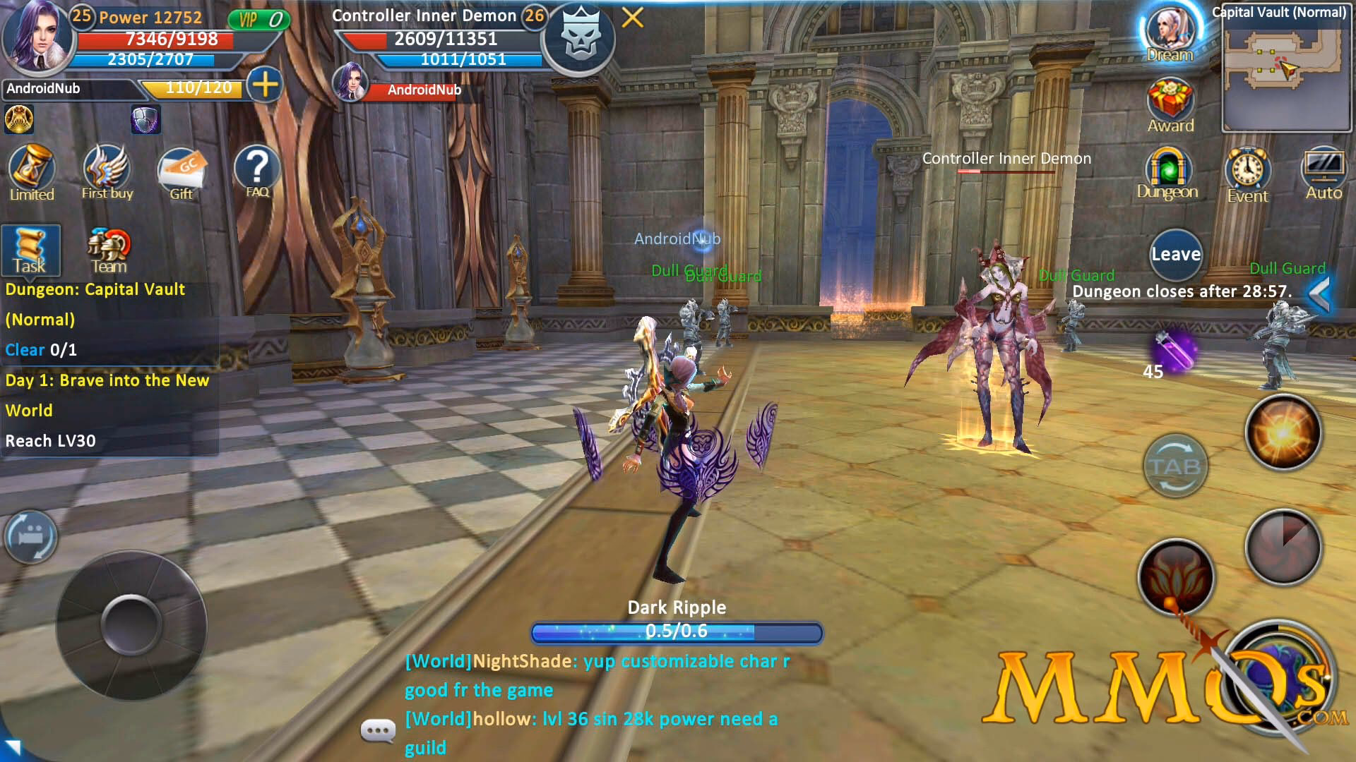 What is Forsaken World mobile?