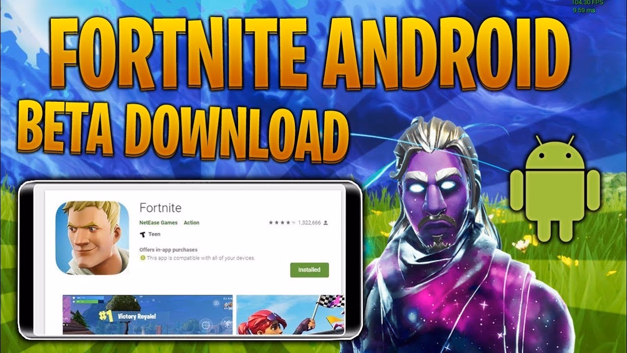 How can I sign up for the Fortnite Android beta?