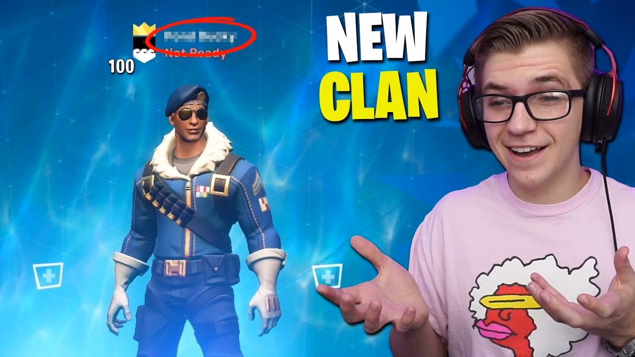 What is a Fortnite clan?