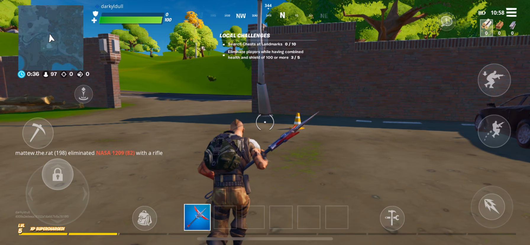 What are the best settings for Fortnite mobile?