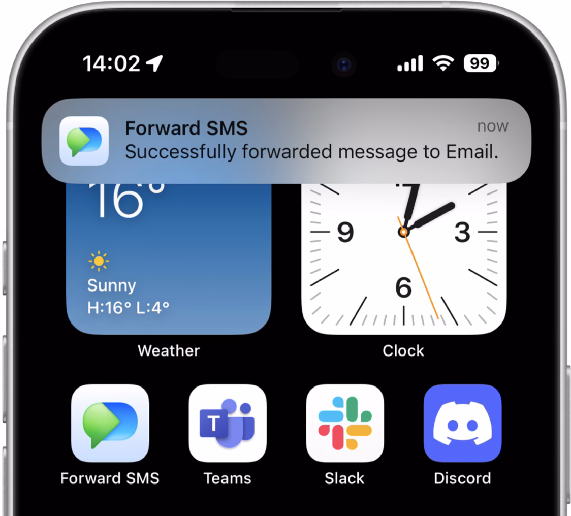 How to forward text messages on iPhone?
