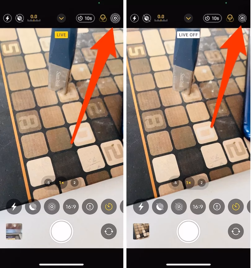 How to turn off burst camera on iPhone?