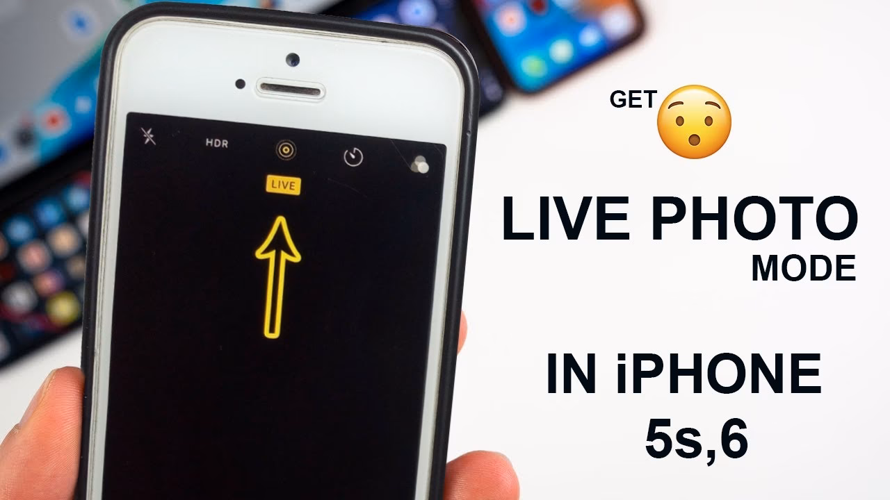 Does iPhone 5S have live photo?