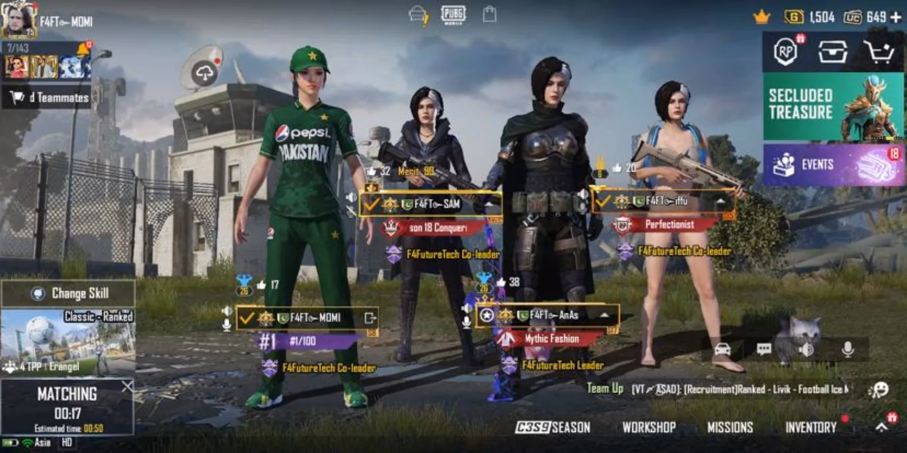 Where can I find teammates for PUBG?
