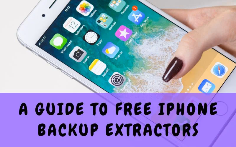 What is an iPhone backup extractor & viewer?